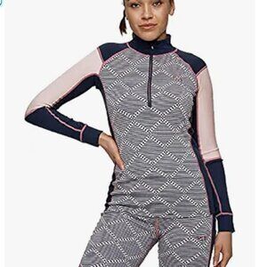 Kari Traa TOP & BOTTOM Rett Base Layer Rose